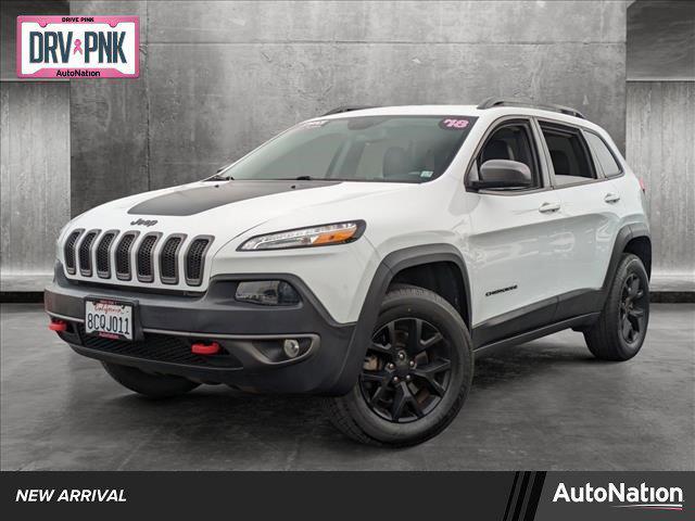 used 2018 Jeep Cherokee car, priced at $20,488