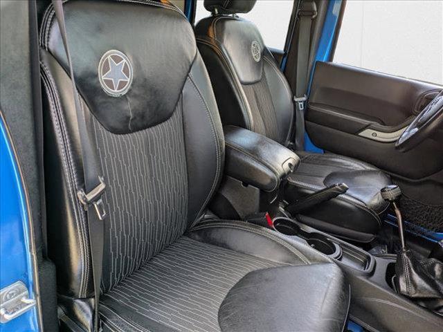used 2014 Jeep Wrangler Unlimited car, priced at $16,345