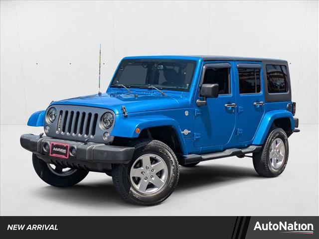 used 2014 Jeep Wrangler Unlimited car, priced at $18,788