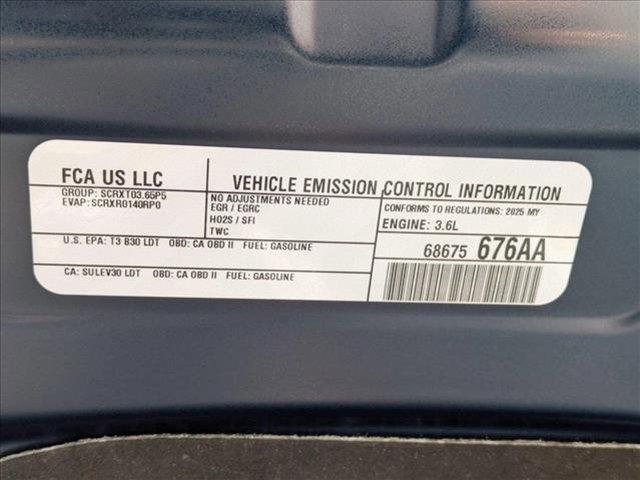 new 2025 Chrysler Pacifica car, priced at $53,340