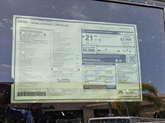 new 2025 Jeep Grand Cherokee L car, priced at $49,488