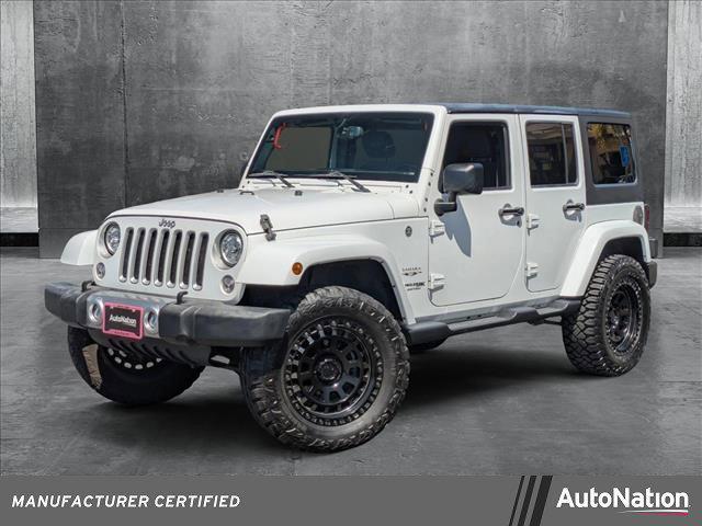 used 2018 Jeep Wrangler JK Unlimited car, priced at $24,985