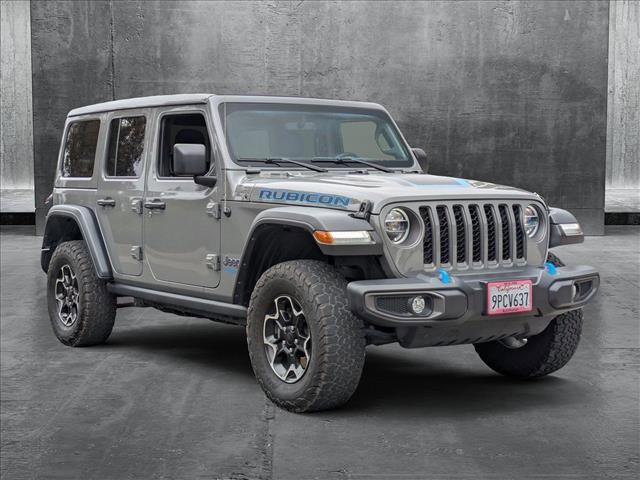 used 2021 Jeep Wrangler Unlimited 4xe car, priced at $33,818