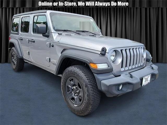 used 2020 Jeep Wrangler Unlimited car, priced at $32,998