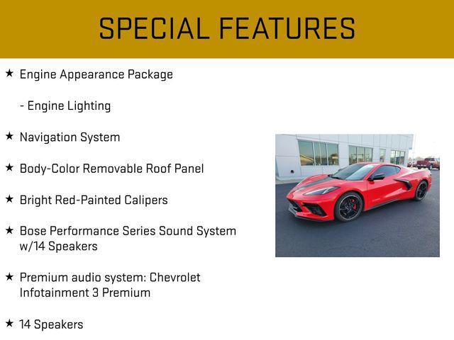 used 2023 Chevrolet Corvette car, priced at $70,225