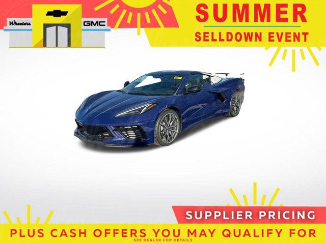 new 2025 Chevrolet Corvette car, priced at $88,621