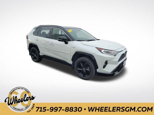 used 2020 Toyota RAV4 Hybrid car, priced at $25,372