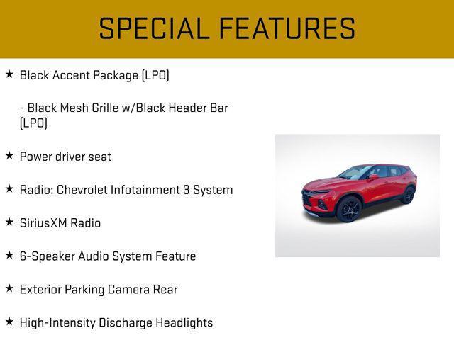 used 2022 Chevrolet Blazer car, priced at $21,906