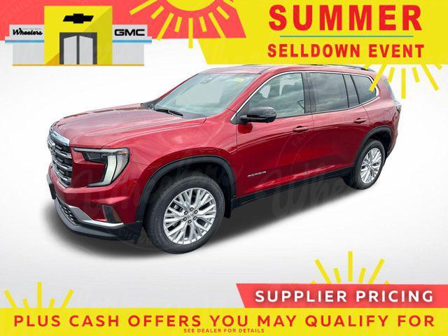 new 2025 GMC Acadia car, priced at $50,584