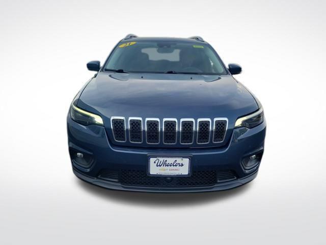 used 2021 Jeep Cherokee car, priced at $19,693