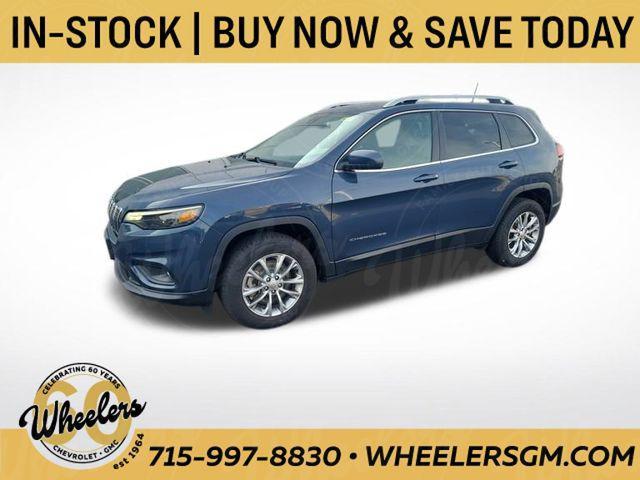 used 2021 Jeep Cherokee car, priced at $19,693