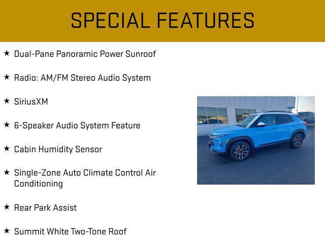 used 2024 Chevrolet TrailBlazer car, priced at $27,553