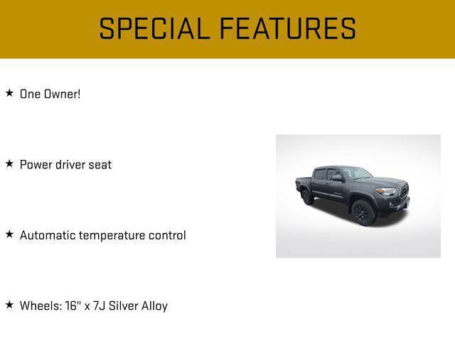used 2021 Toyota Tacoma car, priced at $29,872