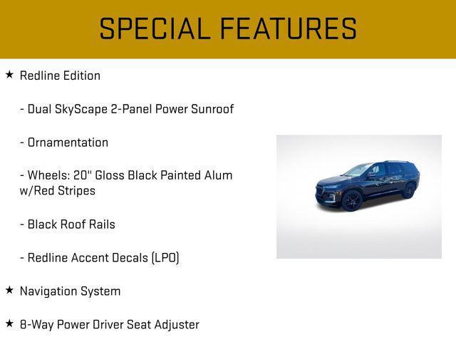 used 2023 Chevrolet Traverse car, priced at $40,745
