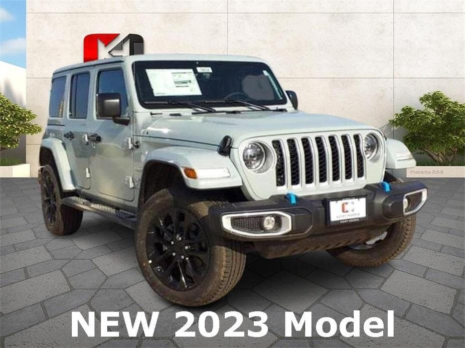 used 2023 Jeep Wrangler 4xe car, priced at $46,999