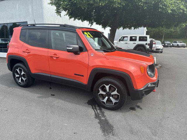 used 2021 Jeep Renegade car, priced at $22,488