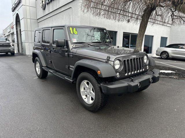 used 2016 Jeep Wrangler Unlimited car, priced at $21,000