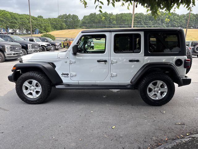 used 2021 Jeep Wrangler Unlimited car, priced at $28,000
