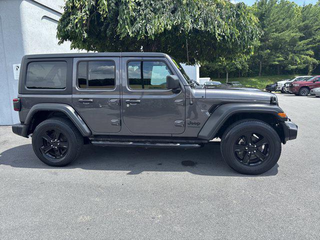 used 2021 Jeep Wrangler Unlimited car, priced at $30,500