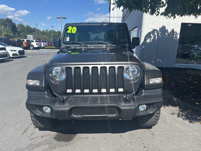 used 2020 Jeep Wrangler Unlimited car, priced at $27,750