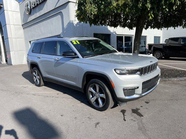 used 2021 Jeep Grand Cherokee L car, priced at $35,000