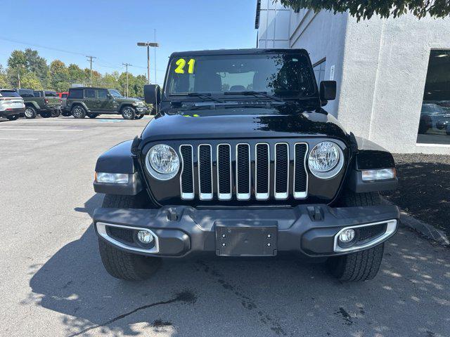 used 2021 Jeep Wrangler Unlimited car, priced at $34,900