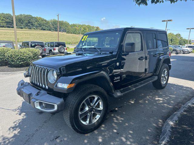 used 2021 Jeep Wrangler Unlimited car, priced at $34,900