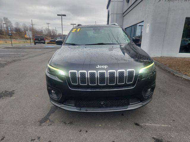 used 2021 Jeep Cherokee car, priced at $21,988