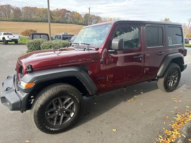 used 2021 Jeep Wrangler Unlimited car, priced at $32,788