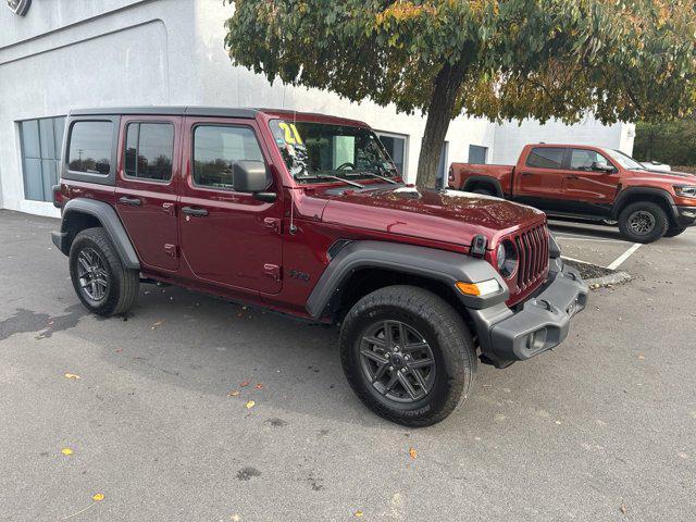 used 2021 Jeep Wrangler Unlimited car, priced at $32,788