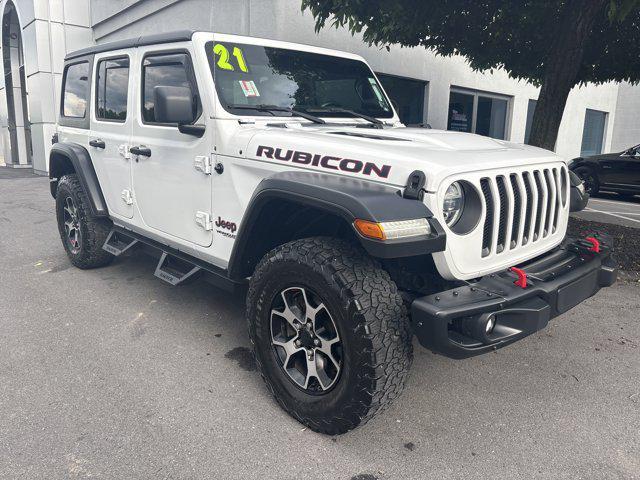 used 2021 Jeep Wrangler Unlimited car, priced at $38,000