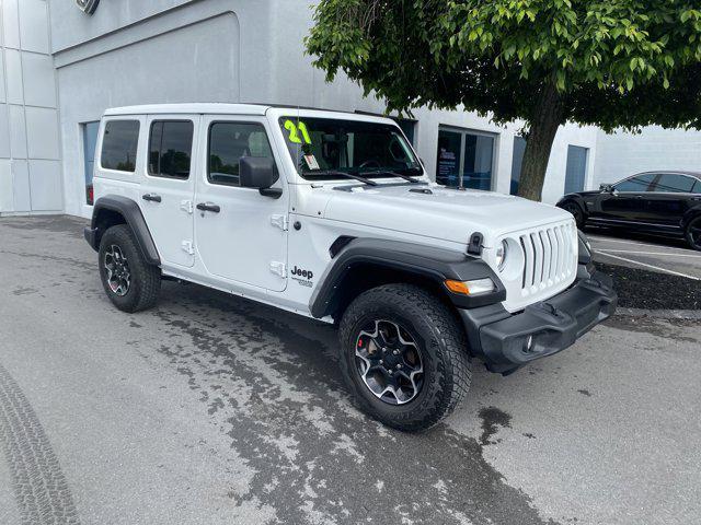 used 2021 Jeep Wrangler Unlimited car, priced at $33,000