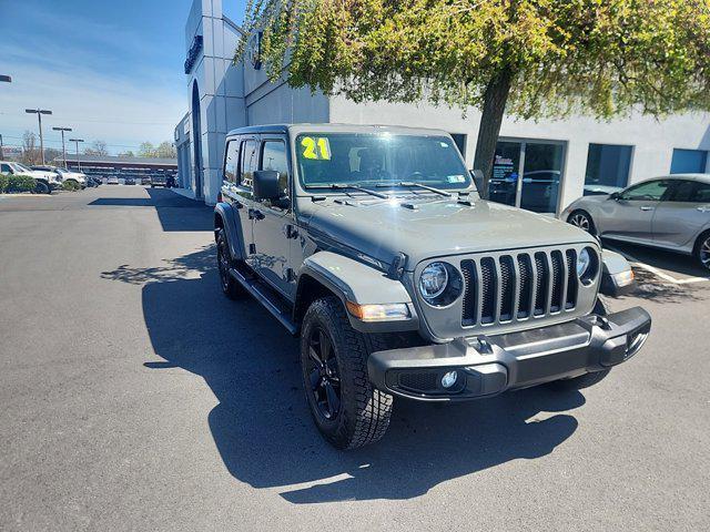 used 2021 Jeep Wrangler Unlimited car, priced at $38,788