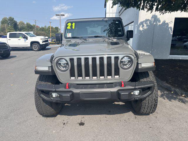 used 2021 Jeep Wrangler Unlimited car, priced at $38,500