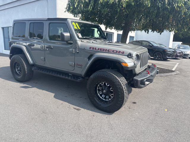 used 2021 Jeep Wrangler Unlimited car, priced at $38,500