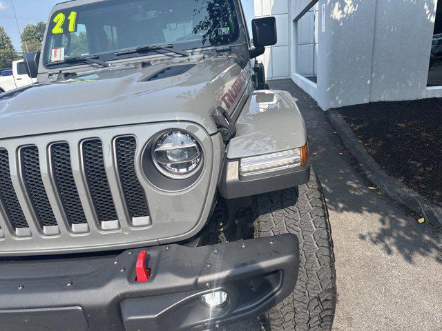 used 2021 Jeep Wrangler Unlimited car, priced at $38,500