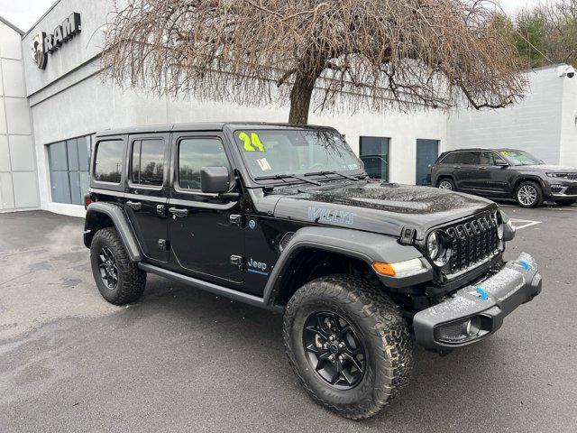 used 2024 Jeep Wrangler 4xe car, priced at $39,500