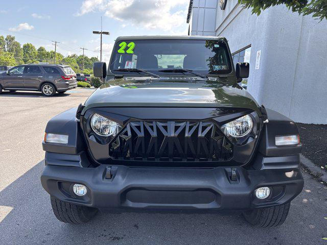 used 2022 Jeep Wrangler Unlimited car, priced at $32,000