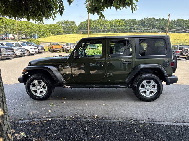 used 2022 Jeep Wrangler Unlimited car, priced at $32,000