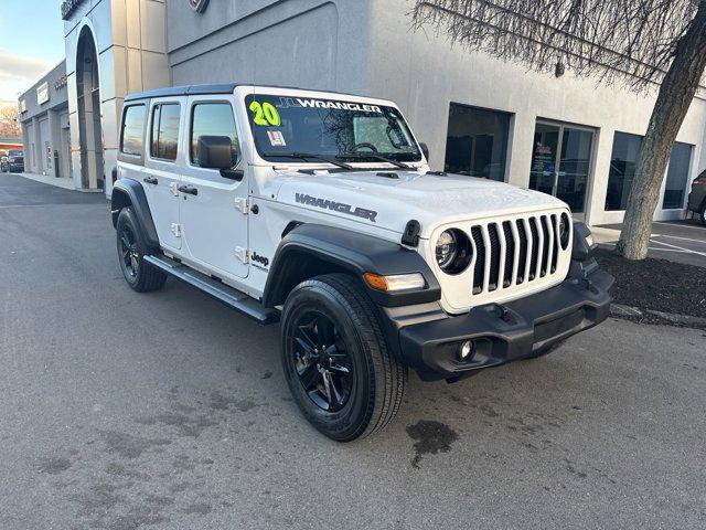 used 2020 Jeep Wrangler Unlimited car, priced at $32,000