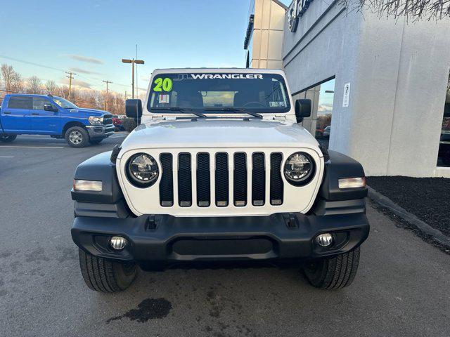 used 2020 Jeep Wrangler Unlimited car, priced at $30,000