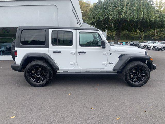 used 2020 Jeep Wrangler Unlimited car, priced at $34,988