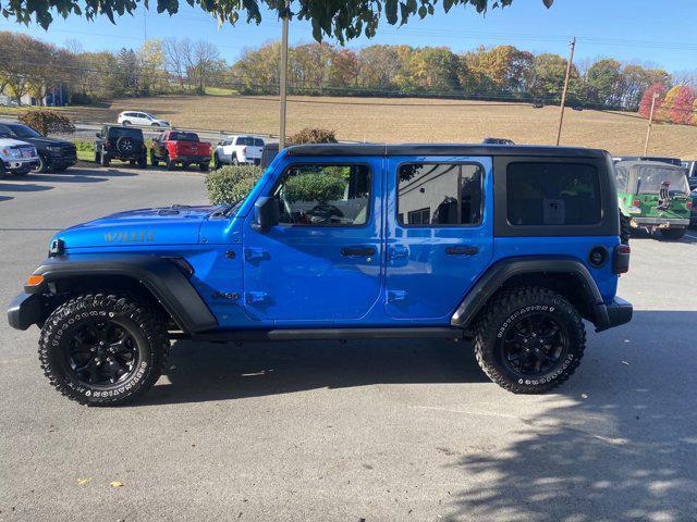 used 2021 Jeep Wrangler car, priced at $33,500