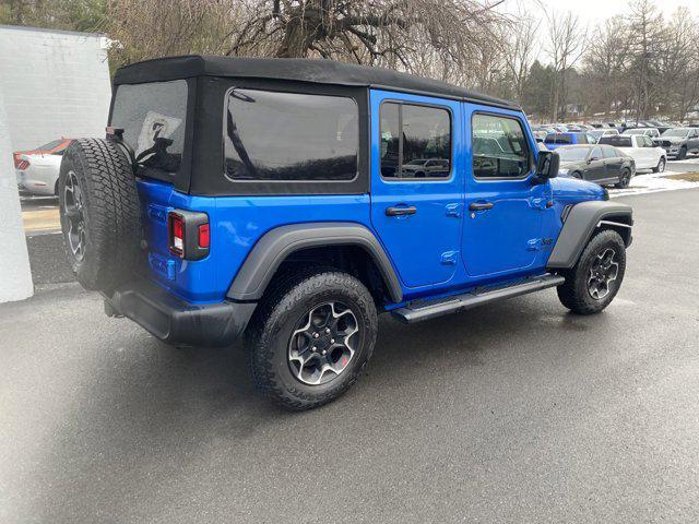 used 2021 Jeep Wrangler Unlimited car, priced at $28,000