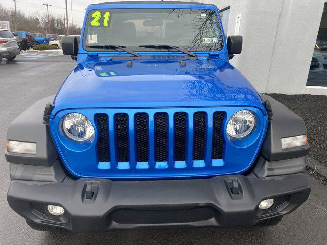 used 2021 Jeep Wrangler Unlimited car, priced at $28,000