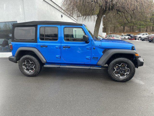 used 2021 Jeep Wrangler Unlimited car, priced at $28,000