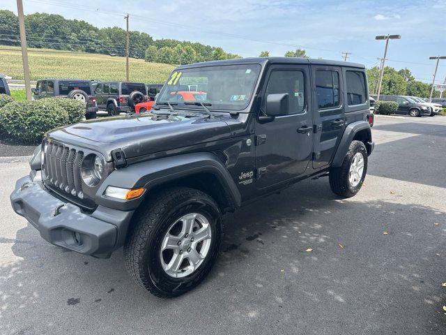 used 2021 Jeep Wrangler Unlimited car, priced at $30,400