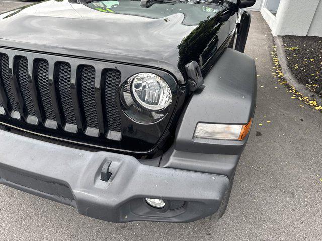 used 2021 Jeep Wrangler car, priced at $28,000