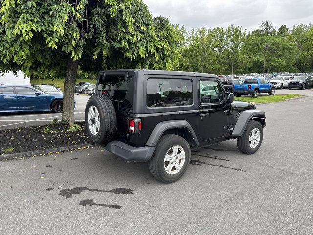 used 2021 Jeep Wrangler car, priced at $28,000