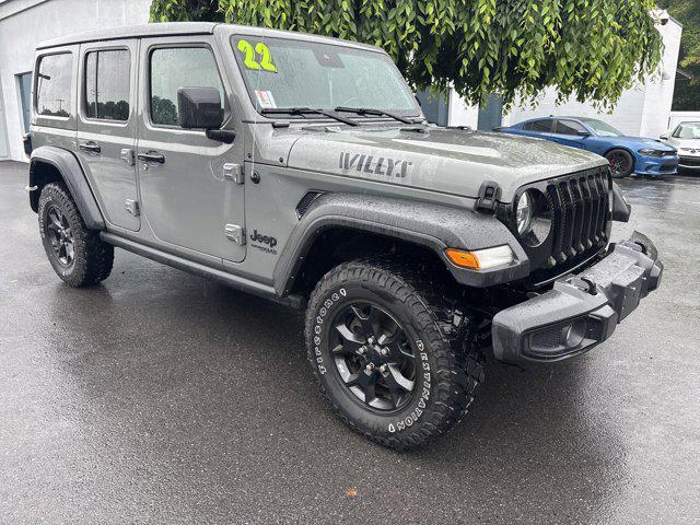used 2022 Jeep Wrangler car, priced at $34,000